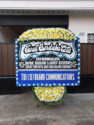 Papan Bunga Duka di Tapung